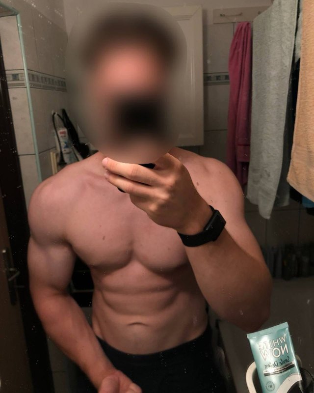 Client after, 91 kg