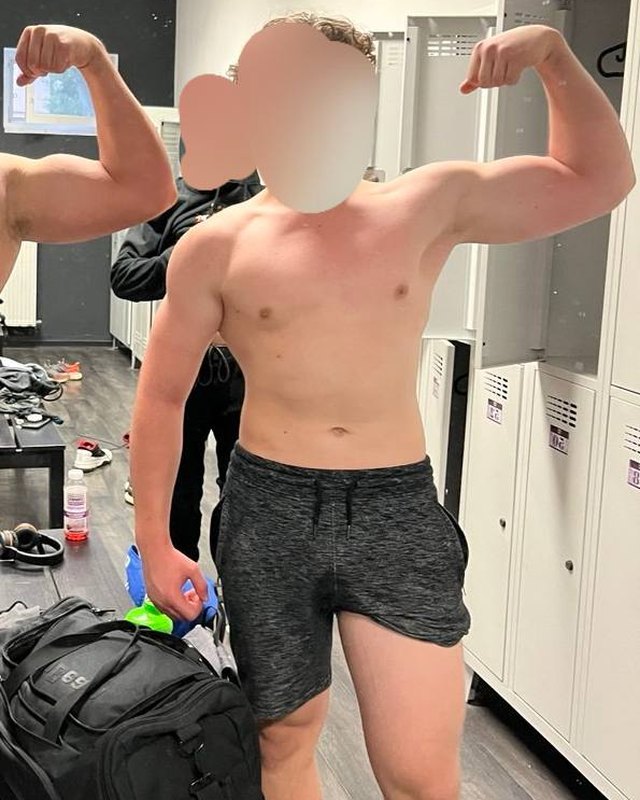 Client before, 78 kg